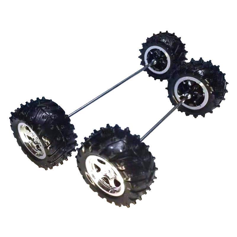55*3mm孔防滑车轮玩具车轴套装