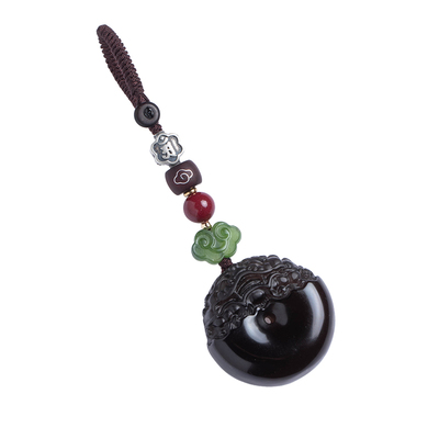 招财本命年吊坠钥匙链马年