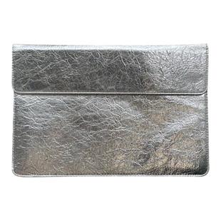 电脑内胆包14寸简约适用2024新款M3苹果笔记本macbookair/pro13寸保护套爆裂纹银色轻薄联想小新华为电脑包16