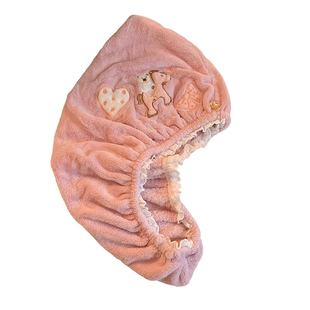 可爱小马加厚干发帽女超强吸水速干包头发毛巾浴帽子学生2026新款