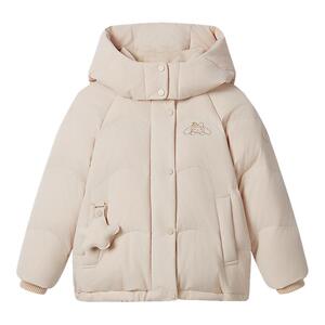 波司登儿童羽绒服短款连帽女宝冬季新款保暖加厚5A抗菌
