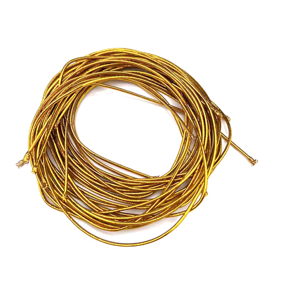 编发银绳少儿发银色编发弹力银线