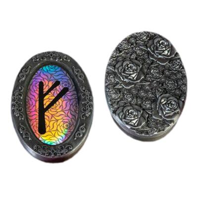 觉醒之镜金属如尼卢恩文桌游牌