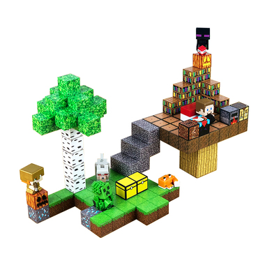 磁性益智小楼新品玩具我的世界