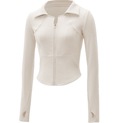 【显瘦裁剪】瑜伽服休闲运动外套