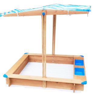 儿童室外沙池围栏儿童乐园玩具沙坑池玩沙设备室内户外幼儿园游戏