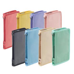 日本LIHIT LAB.喜利myfa多功能可装饰收纳包明星周边票根书签电影票收集册吧唧徽章小卡明信片收纳册DIY痛包