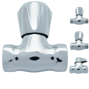 4分快开内牙直通阀 外牙 外丝 6分直角阀 内外牙开关热水器止水阀