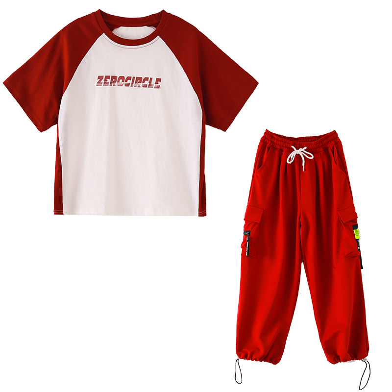 黛可熊夏季爵士舞儿童演出服套装