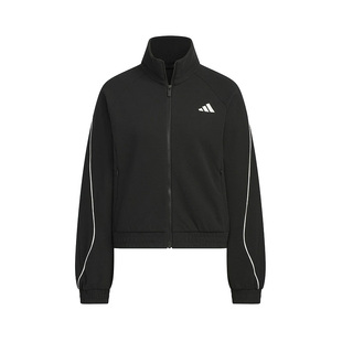 Adidas阿迪达斯女装秋季新款STADIUM KN JKT休闲针织外套KC0018