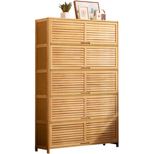 组合书柜子多功能家用落地书架客厅大储物书橱置物架儿童实木多层