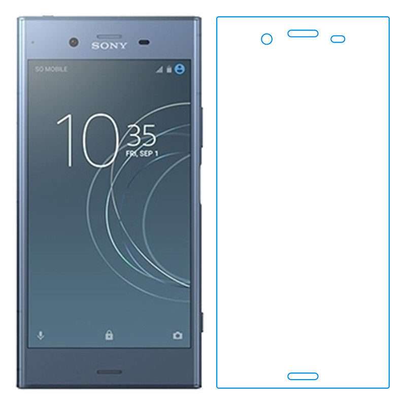 适用于索尼SONY Xperia XZ1手机专用钢化屏幕前膜屏保高清膜静电薄膜轻