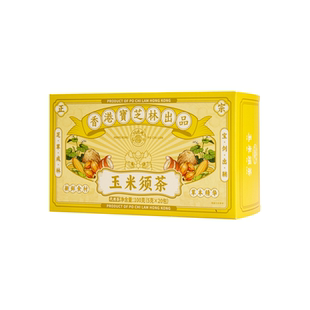 宝芝林玉米须茶玉米苦荞橘皮栀子茶清润甘甜湿寒气熬夜水肿养生茶