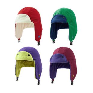 Q21儿童天仙配帽子秋冬加绒加厚护耳防风帽冬天防寒面罩保暖棉帽