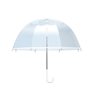 清新儿童雨伞女孩高颜值透明伞大号小号宝宝小学生男童长柄伞迷你