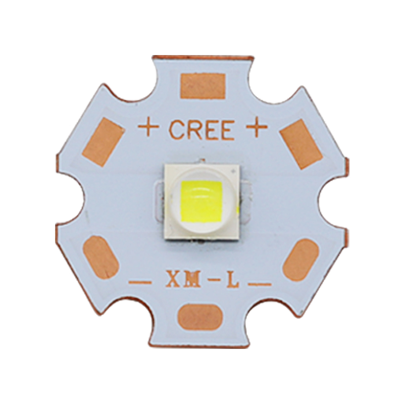 国产cree XML2 10W手电筒灯芯led头灯钓鱼灯射灯泡5050大功率灯珠