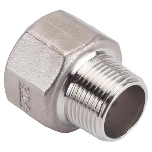 304不锈钢内外丝直接对丝双内丝管古补芯1寸转6分4分水管接头配件