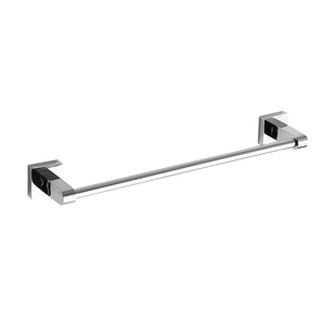 毛巾杆免打孔卫生间304不锈钢加厚晾毛巾架子浴室壁挂置物架单杆