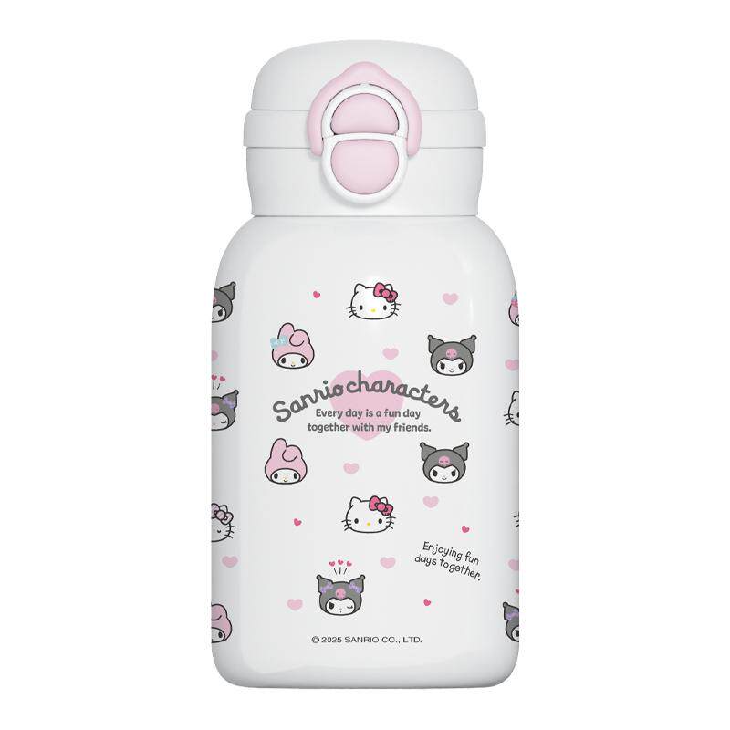 正版凯蒂猫双饮保温杯上学专用