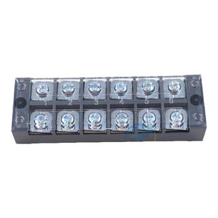 配电箱CHNT正泰6位通用固定排45A铜TB-4506接线端子板柱p座6进6出