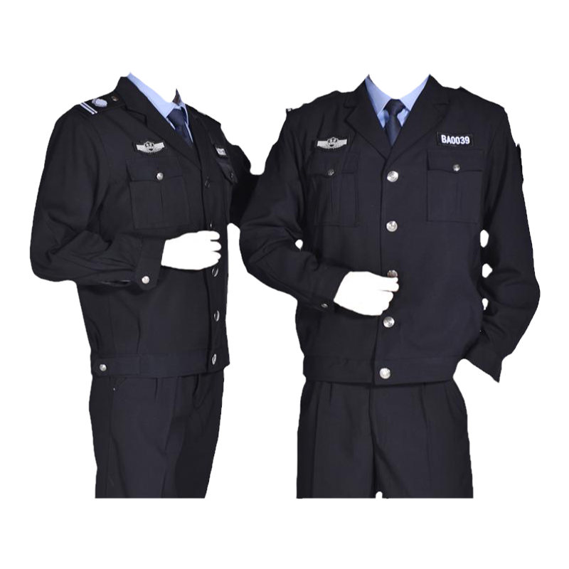 新式物业保安工作服执勤冬装套装