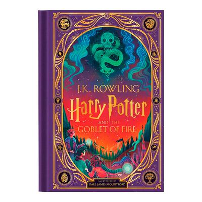 【现货】哈利波特与火焰杯 互动插图版 Harry Potter and the Goblet of Fire 英文原版 J K Rowling JK罗琳 畅销奇幻小说