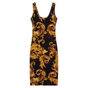 【季末优惠】VERSACE JEANS COUTURE 女士印花迷笛连衣裙