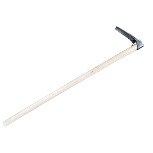 炮弹钢手工锻打挖冬笋专用锄头炮管钢工具家用梅记东岭铁匠铺同款