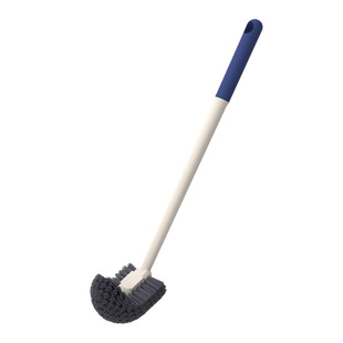 家用壁挂马桶刷凹槽加长长柄厕所马桶刷无死角挂墙软毛洁厕厕所刷