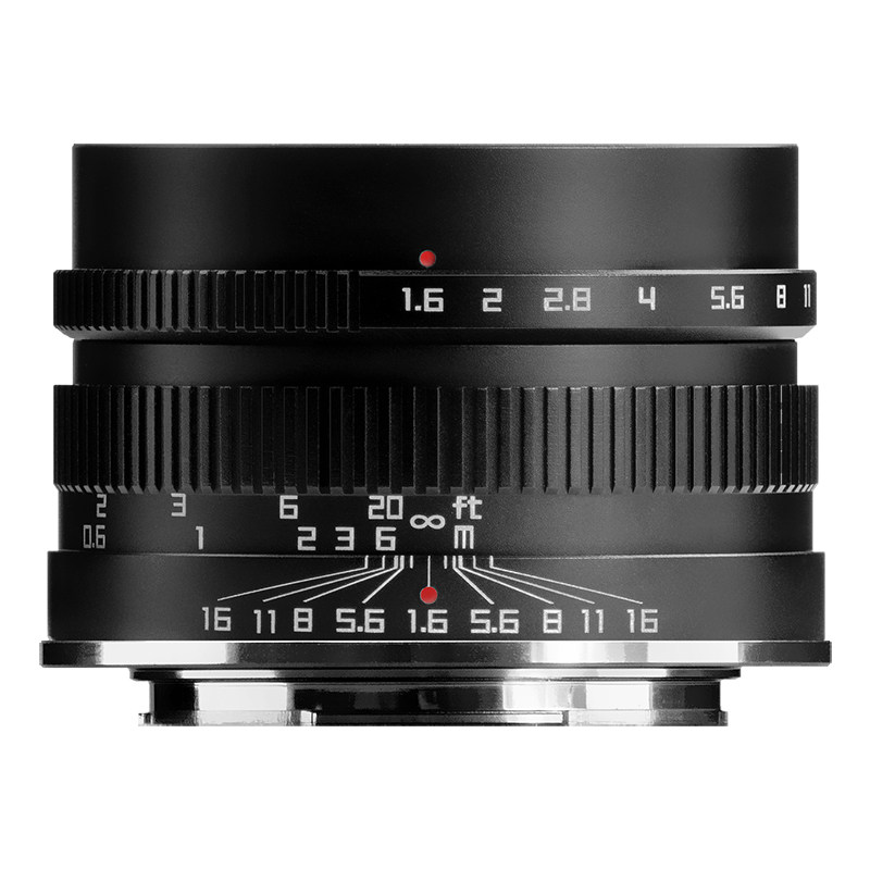 第3代中徕35mm f1.6大光圈微单镜头适用于L口EOSM索尼E富士X尼康Z