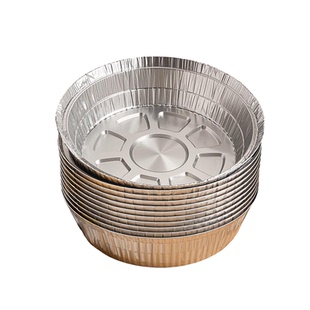 空气炸锅专用纸圆形家用吸油纸托硅油纸盘烘焙纸锡纸碗锡纸一次性