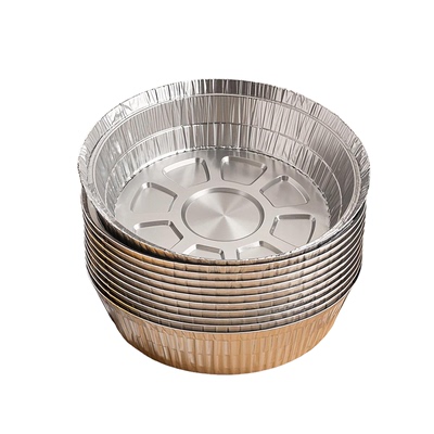 空气炸锅专用纸圆形家用吸油纸托硅油纸盘烘焙纸锡纸碗锡纸一次性