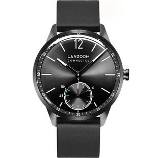 【新年礼物支持刻字】德国LANZOOM蓝族黑骑士男士手表男款送男友