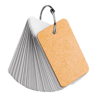 空白卡片单词卡英语记忆背单词白卡方卡生字预习卡白色硬卡片手写学习卡主持人手卡台词卡漫画手绘明信片留言