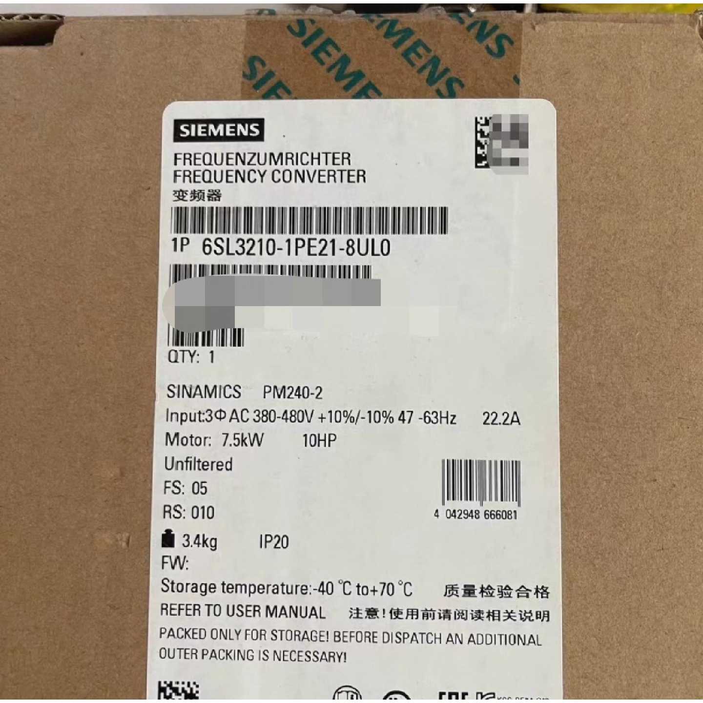 议价6SL32101PE218UL0适用
