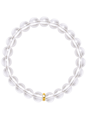 若在江南｜天然白水晶手串情绪稳定转运招财本命年手链女生日礼物