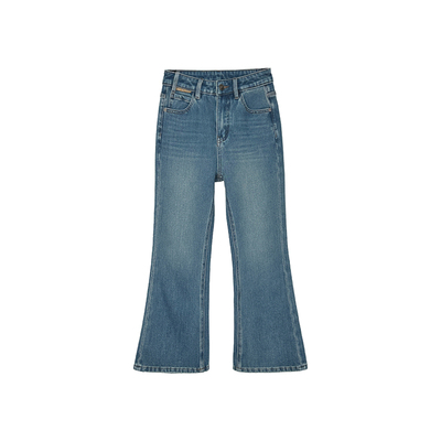 wan美腰臀比！~加绒微喇叭牛仔裤