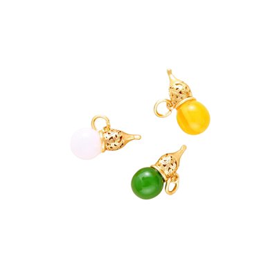 祢饰妮男女通用铜仿玉保色久吊坠