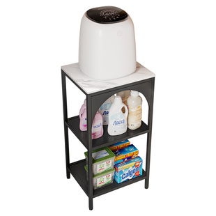 小洗衣机置物架卫生间多层落地收纳架阳台夹缝内衣裤石头底座架子