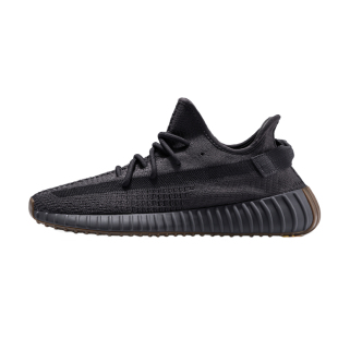 奢椰子鞋350黑生胶男鞋女2026夏季黑色运动鞋情侣og yeezy跑步鞋