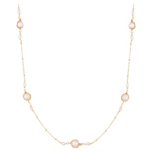 JAY晨露淡水珍珠毛衣链秋冬毛衣项链长款吊坠衣服挂饰挂绳配饰