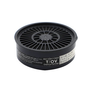 日本重松防毒滤盒T/OV防有机气体喷漆异味TW01 TW02S TW08S面具用