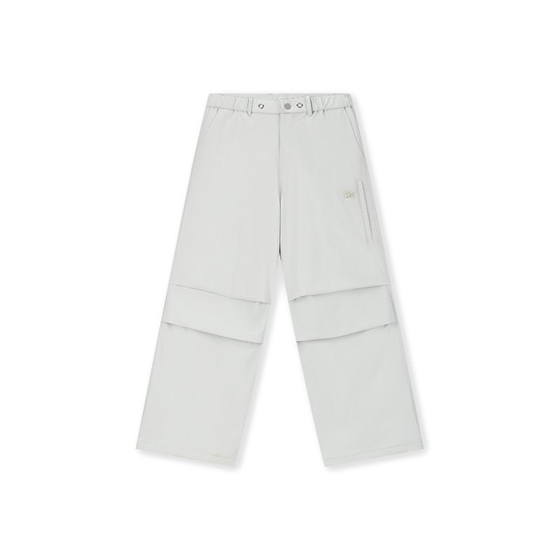 BONELESS侧口袋速干伞兵裤简约休闲裤百搭运动裤阔腿尼龙裤长裤