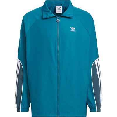 Adidas/阿迪达斯官方正品三叶草男士运动休闲宽松梭织外套JE3492