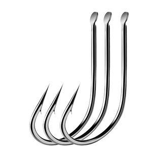 丸世鱼钩长柄散装有倒刺进口歪嘴日本细条钩鲫鱼白条黑鲷鲈鱼海钓