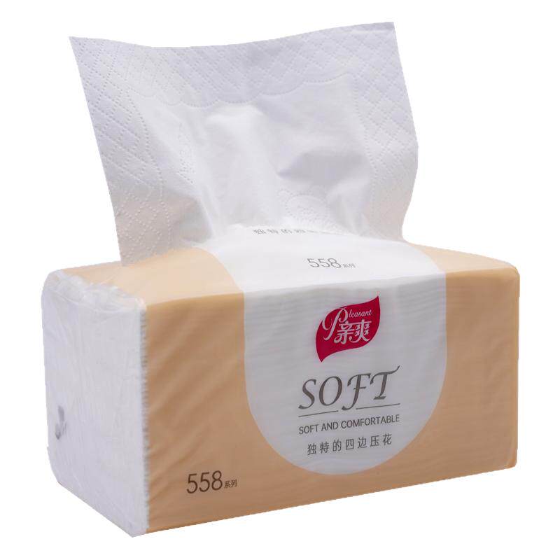 亲爽558系列抽纸整箱120包