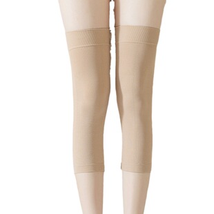 护膝女莫代尔夏季轻薄款透气运动跑步护膝盖女士空调房无痕护腿套