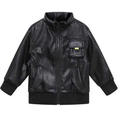 【IP联名】moomoo童装男童棉衣秋冬星球大战联名帅气夹棉皮夹克