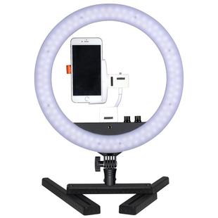 南冠R240C双色温LED环形灯直播补光灯拍照美颜打光灯摄影柔光拍摄常亮灯自拍