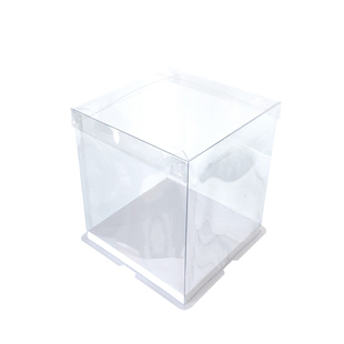 4寸蛋糕盒透明生日蛋糕盒子包装盒四寸6六8八10十寸双层加高烘焙